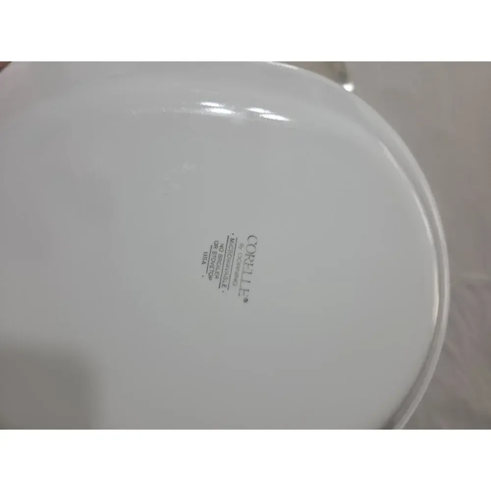 Vintage Corelle by Corning Butterfly Gold Oval Serving Platter Dish 12